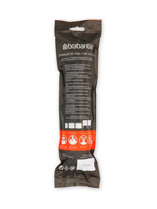 Brabantia - PerfectFit X -roskapussit 10-12 l, 20 kpl - WHITE (VALKOINEN) - photo 2 Brabantia - PerfectFit X -roskapussit 10-12 l, 20 kpl - WHITE (VALKOINEN) | Stockmann - photo 2