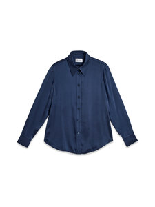 SAND Copenhagen - Latia Silk Blend -paitapusero - 580 ROYAL BLUE | Stockmann
