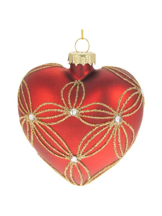 Weiste - Sydän-joulukuusenkoriste - SATIN RED | Stockmann - photo 1