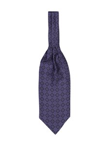 Stockholm Kravatt - Ascot Medallion -silkkihuivi - 9 BLACK | Stockmann