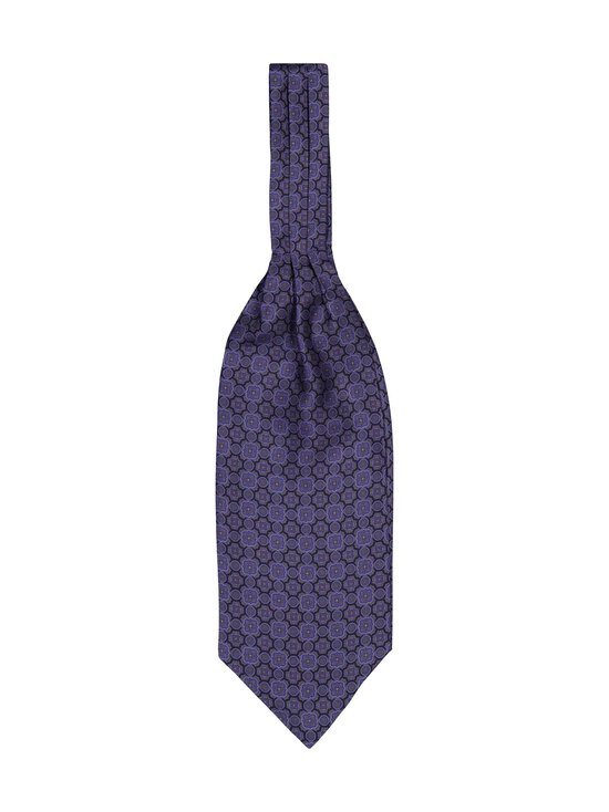 Stockholm Kravatt - Ascot Medallion -silkkihuivi - 9 BLACK | Stockmann - photo 1