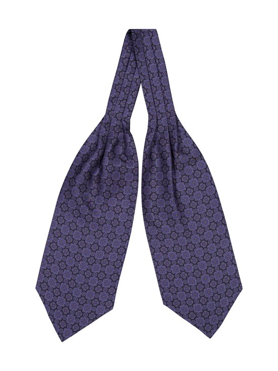 Stockholm Kravatt - Ascot Medallion -silkkihuivi - 9 BLACK | Stockmann - photo 2
