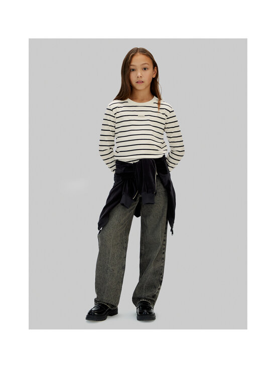 Calvin Klein Kids - Trikotaažsärk Stripe Logo - 0AP WHITECAP GRAY/ CK BLACK | Stockmann - photo 2