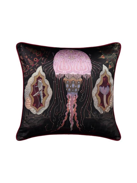 Klaus Haapaniemi & Co - Cosmic Jellyfish Silk Cushion Cover -silkkityynynpäällinen - BLACK - photo 1 Klaus Haapaniemi & Co - Cosmic Jellyfish Silk Cushion Cover -silkkityynynpäällinen - BLACK | Stockmann - photo 1
