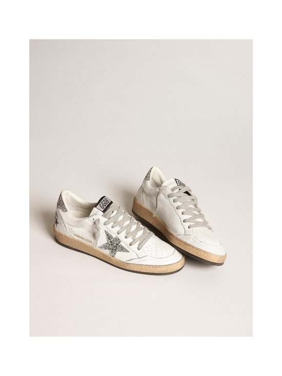 GOLDEN GOOSE - Ballstar-tennarit - 11325 WHITE/ SILVER | Stockmann - photo 3
