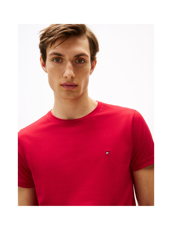 Tommy Hilfiger - T-särk Stretch Slim Fit - XLD MEDIUM RED | Stockmann - photo 5