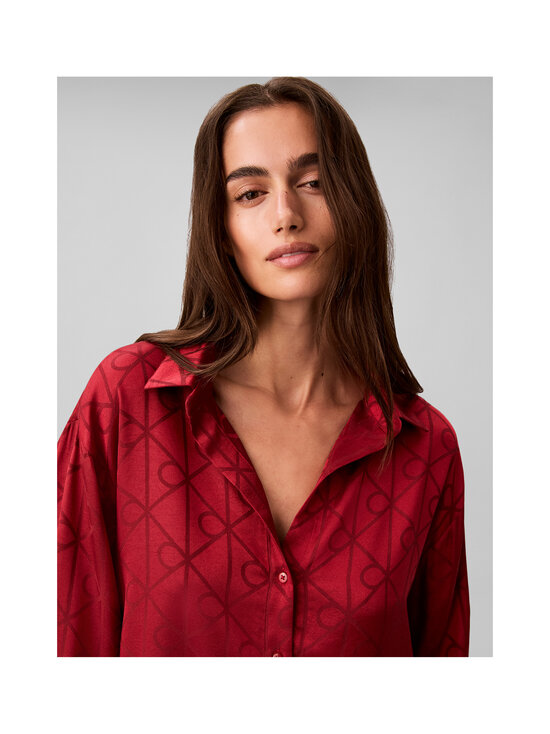 Calvin Klein Underwear - Satin-pyjama - 4IP 19519 GIGA SATIN SHINE EMBLEM RIO R | Stockmann - photo 5