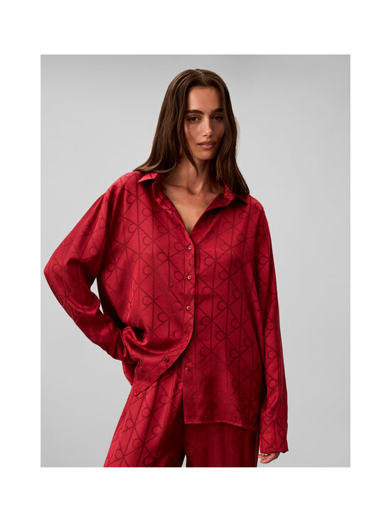 Calvin Klein Underwear - Satin-pyjama - 4IP 19519 GIGA SATIN SHINE EMBLEM RIO R | Stockmann - photo 7