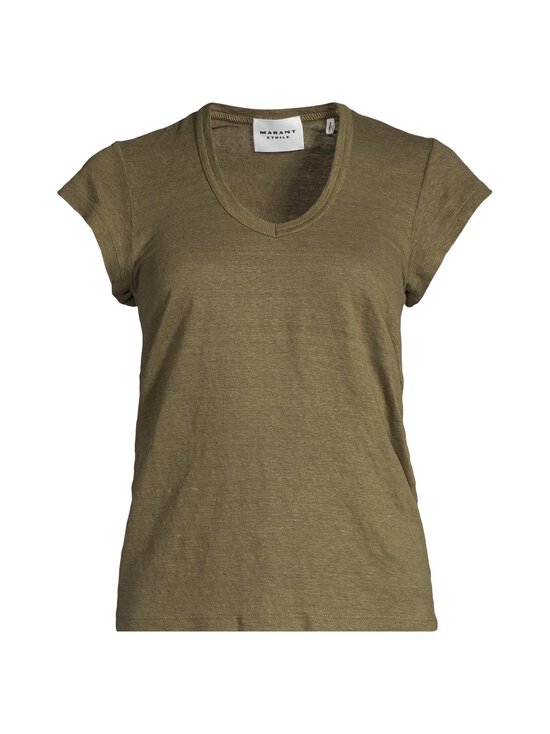 Isabel Marant Etoile - Zankou t-paita - 67DK DARK KHAKI | Stockmann - photo 1