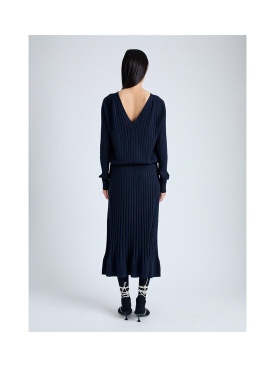 Proenza Schouler - Eden-merino-silkkimekko - 410 NAVY - photo 3 Proenza Schouler - Eden-merino-silkkimekko - 410 NAVY | Stockmann - photo 3