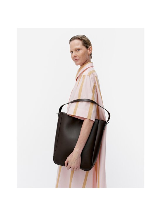 Marimekko - Gratha Tote -olkalaukku - 810 DARK BROWN - photo 3 Marimekko - Gratha Tote -olkalaukku - 810 DARK BROWN | Stockmann - photo 3