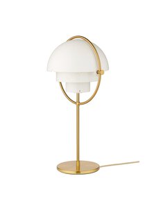 Gubi - Multi-Lite-pöytävalaisin - MESSINKI,VALKOINEN | Stockmann