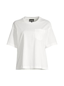 Emporio Armani - Pocket t-paita - U0006 WARM WHITE | Stockmann