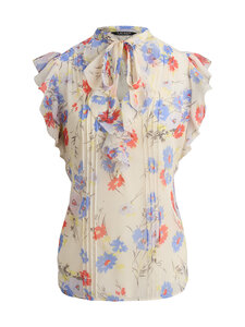 Lauren Ralph Lauren - Pluus Cream Multi - CREAM MULTI | Stockmann