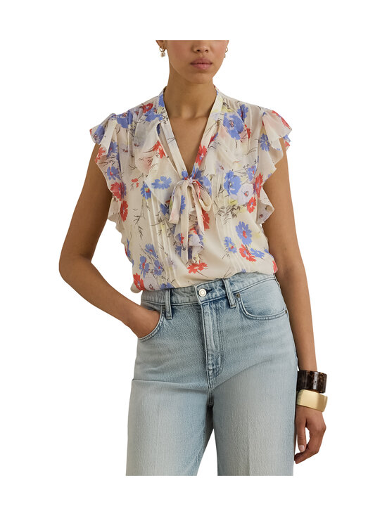 Lauren Ralph Lauren - Pluus Cream Multi - CREAM MULTI | Stockmann - photo 2