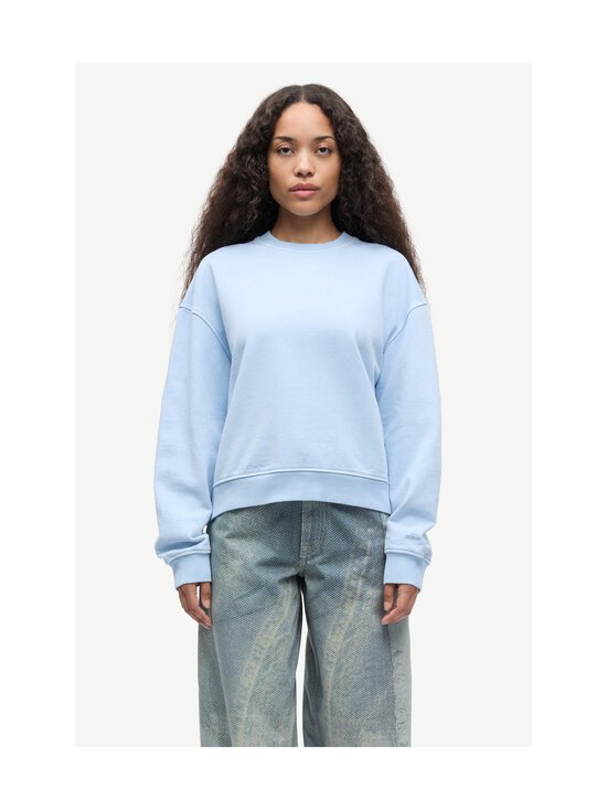 Samsoe Samsoe - Savan-collegepaita - CLR002432 CASHMERE BLUE PIGMENT | Stockmann - photo 3
