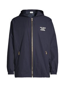 Drôle de Monsieur - La Veste Capuche Slogan -kevyttakki - NAVY | Stockmann
