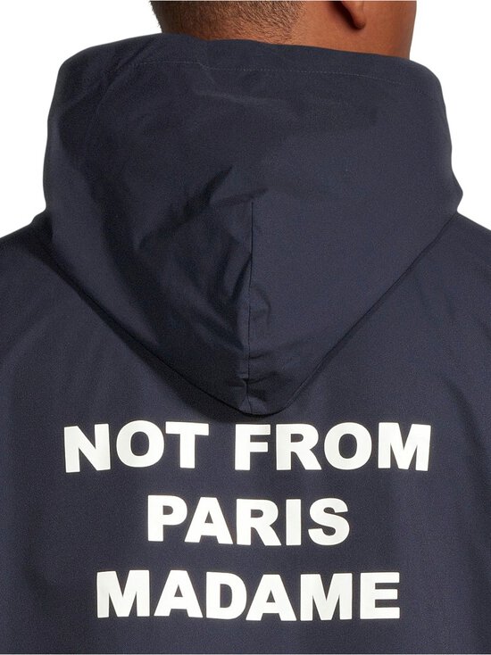 Drôle de Monsieur - La Veste Capuche Slogan -kevyttakki - NAVY - photo 6 Drôle de Monsieur - La Veste Capuche Slogan -kevyttakki - NAVY | Stockmann - photo 6