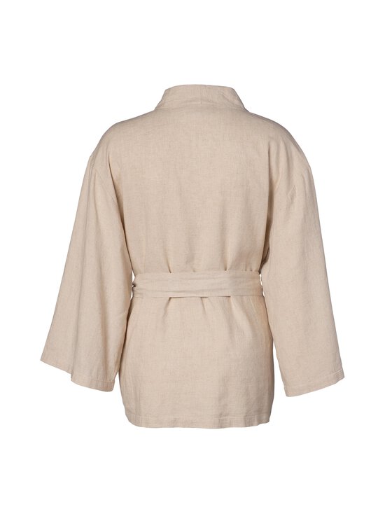 Essenza - Mina Uni Kimono - lyhyt aamutakki - NATURAL LINEN | Stockmann - photo 2