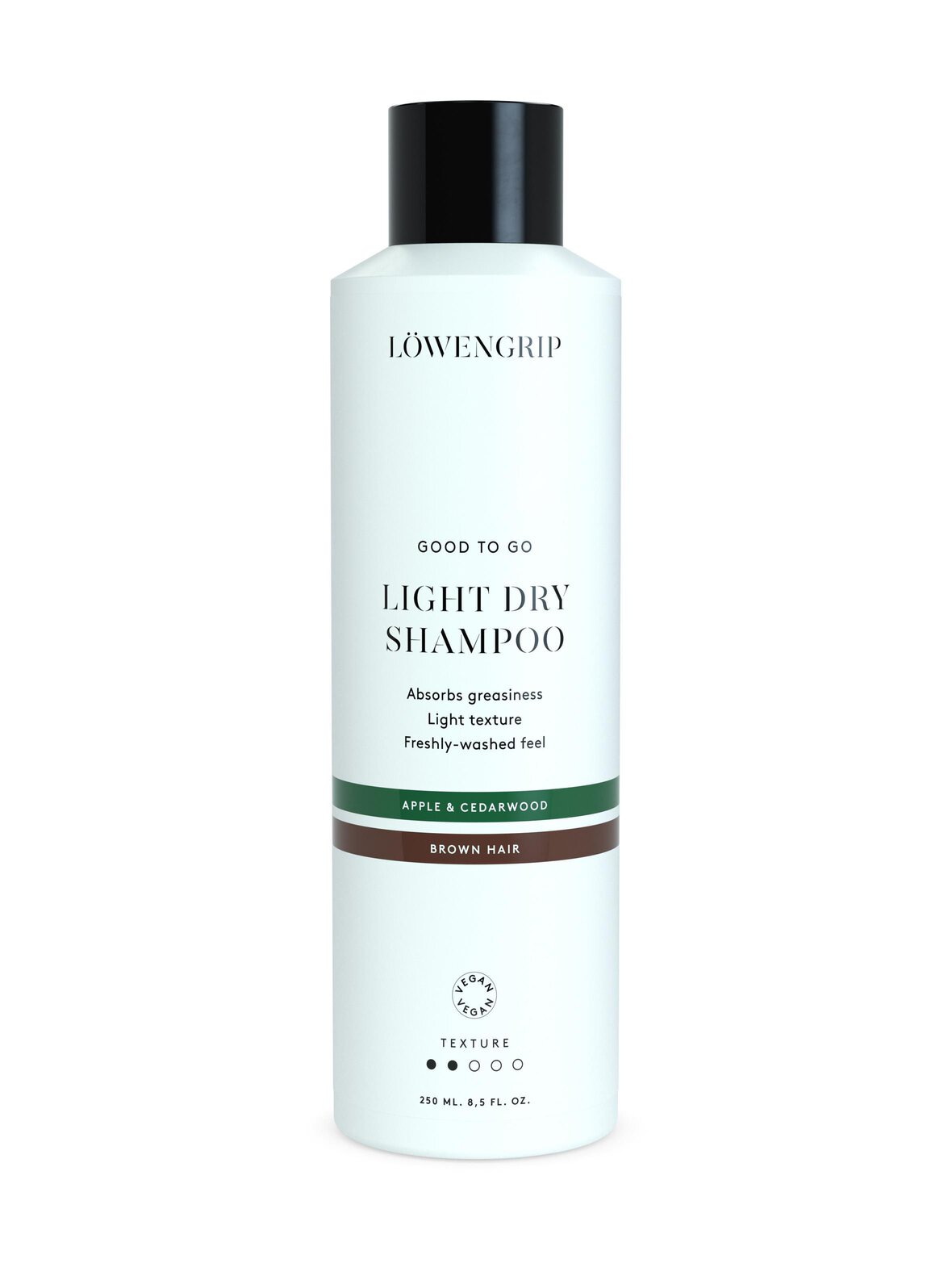 Apple & Cedarwood Light Dry Shampoo Dark Hair -kuivashampoo 250 ml