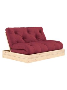 Karup - Flip-futonsohva bordeaux / mänty L 140 cm - BEIGE | Stockmann
