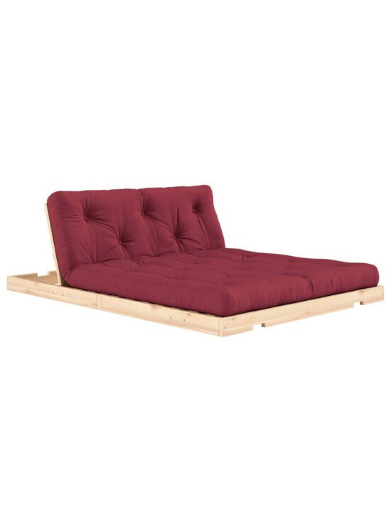 Karup - Flip-futonsohva bordeaux / mänty L 140 cm - BEIGE | Stockmann - photo 3