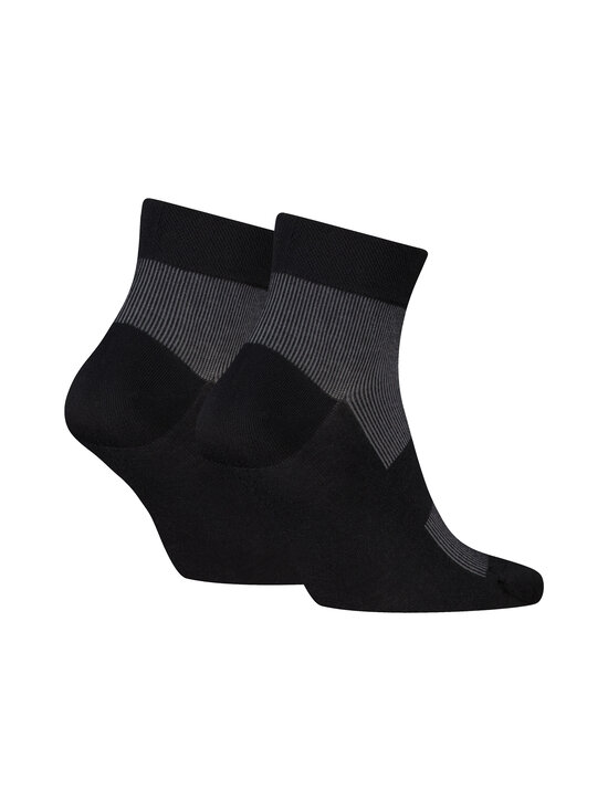 Calvin Klein - Quarter-sukat 2-pack - 004 BLACK | Stockmann - photo 2