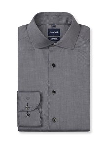 Olymp - Modern fit Solid -kauluspaita - 68 SCHWARZ | Stockmann