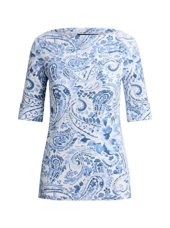 Lauren Ralph Lauren - Trikoopaita - WHITE/BLUE | Stockmann - photo 1