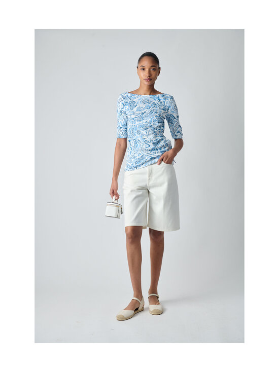 Lauren Ralph Lauren - Trikoopaita - WHITE/BLUE | Stockmann - photo 5