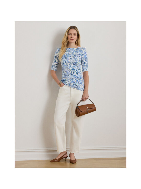 Lauren Ralph Lauren - Trikoopaita - WHITE/BLUE | Stockmann - photo 7