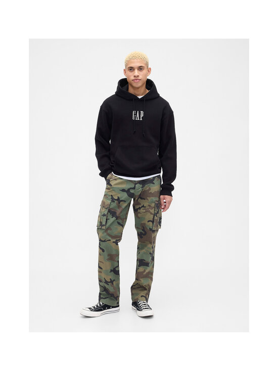 GAP - V-Vintage Soft Oversized Logo džemperis ar kapuci - TRUE BLACK V2 | Stockmann - photo 2