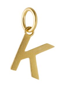 Pernille Corydon - Love Letter K -riipus - GOLD PLATED | Stockmann