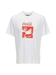 Only & Sons - OnsCola Regular -luomupuuvillapaita - BRIGHT WHITE | Stockmann