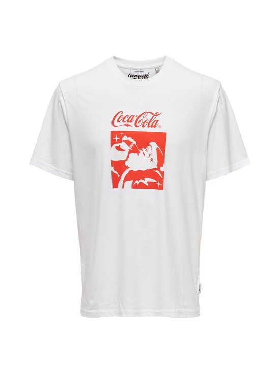 Only & Sons - OnsCola Regular -luomupuuvillapaita - BRIGHT WHITE | Stockmann - photo 1
