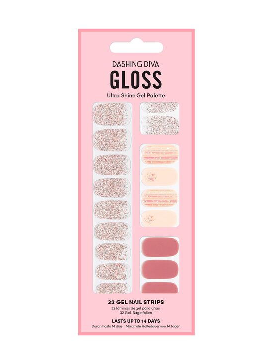 Gloss Palette Gel Nail Strips Time To Shine -geelikynsitarrat