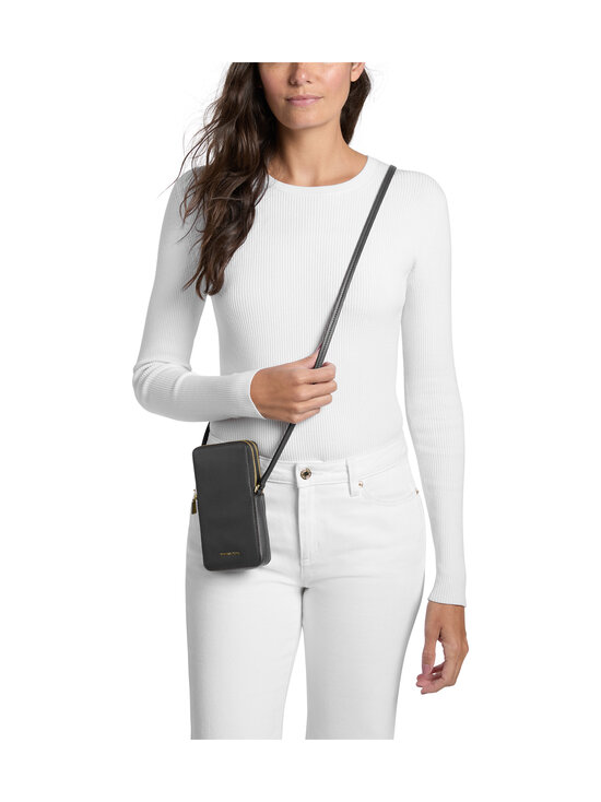 Michael Michael Kors - Jet Set Small Double Zip Crossbody -puhelinlaukku - 001 BLACK | Stockmann - photo 3