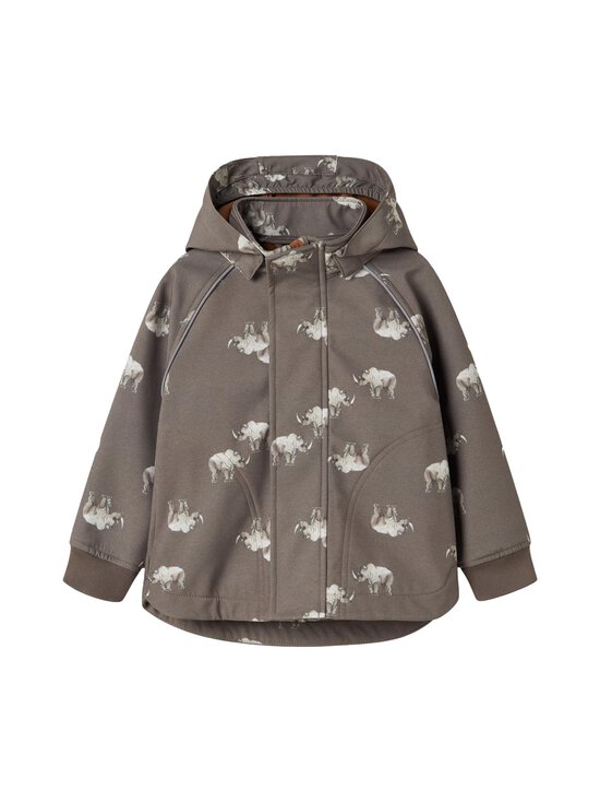 Name It - Jope NmmAlfa Softshell - MOREL AOP:RHINO - photo 1 Name It - Jope NmmAlfa Softshell - MOREL AOP:RHINO | Stockmann - photo 1