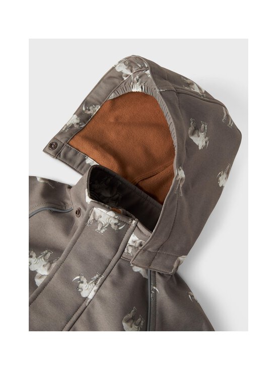 Name It - Jope NmmAlfa Softshell - MOREL AOP:RHINO - photo 3 Name It - Jope NmmAlfa Softshell - MOREL AOP:RHINO | Stockmann - photo 3