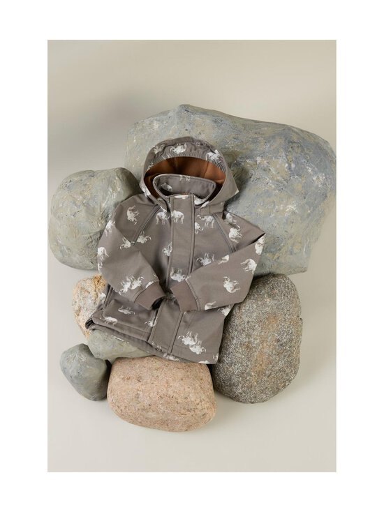 Name It - Jope NmmAlfa Softshell - MOREL AOP:RHINO - photo 7 Name It - Jope NmmAlfa Softshell - MOREL AOP:RHINO | Stockmann - photo 7