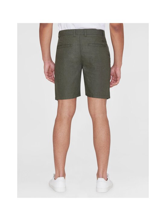 Knowledge Cotton Apparel - Mahepuuvillased lühikesed püksid Chuck Regular - 1068 BURNED OLIVE - photo 4 Knowledge Cotton Apparel - Mahepuuvillased lühikesed püksid Chuck Regular - 1068 BURNED OLIVE | Stockmann - photo 4