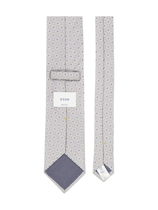 Eton - Medallion zīda kaklasaite - 14 MID GREY | Stockmann - photo 2