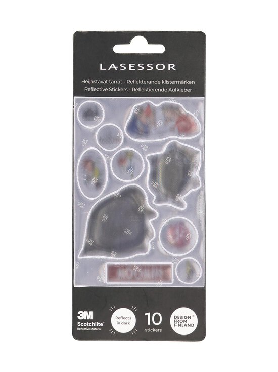 MOOMIN - Muumi atstarojošas uzlīmes 10 gab. - 000 000 GRAY | Stockmann - photo 1