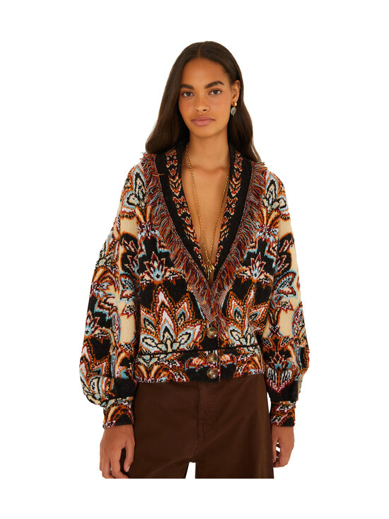 Farm Rio - Fringe-neuletakki - 26086 TAPESTRY DREAM CREAM | Stockmann - photo 1