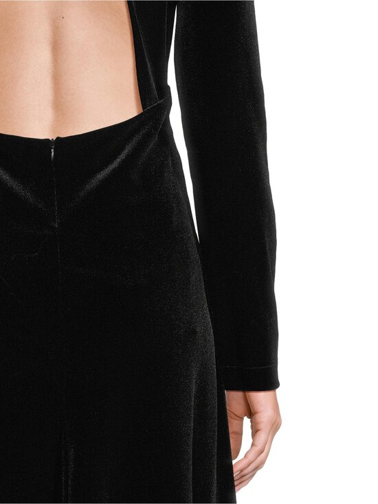 Marella - Ricorso-samettimekko - 002 BLACK | Stockmann - photo 5