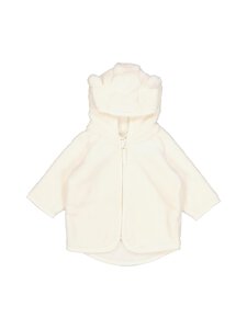 Lindex - Flīsa jaka ar kapuci - 325 LIGHT DUSTY WHITE | Stockmann