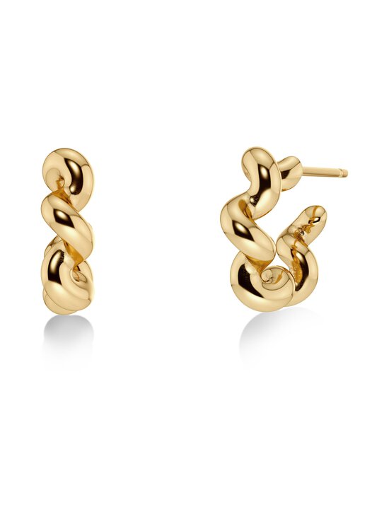 Edblad - Spiral Hoops - kullatut korvakorut - GOLD | Stockmann - photo 2