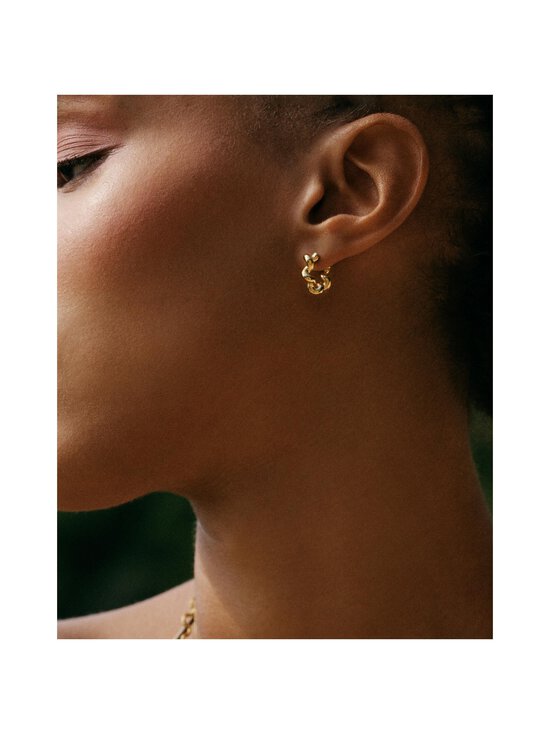 Edblad - Spiral Hoops - kullatut korvakorut - GOLD | Stockmann - photo 3