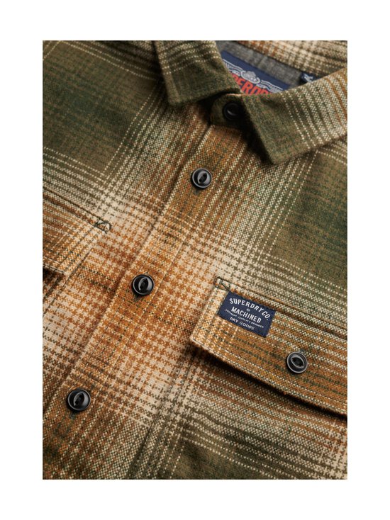 Superdry - Wool Miller -päällyspaita - I1U WESTERN OMBRE OLIVE GREEN - photo 5 Superdry - Wool Miller -päällyspaita - I1U WESTERN OMBRE OLIVE GREEN | Stockmann - photo 5