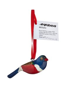 Mifuko - Lintu-joulukoriste - PUNAINEN/SININEN Mifuko - Lintu-joulukoriste - PUNAINEN/SININEN | Stockmann